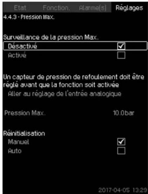 Grundfos Control MPC - Réglages par défaut - 1