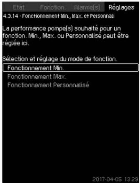 Grundfos Control MPC - Réglage via le panneau de commande - 2