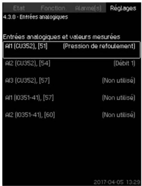 Grundfos Control MPC - Réglage via le panneau de commande - 2