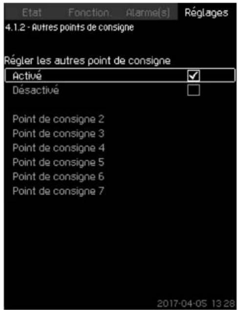 Grundfos Control MPC - Autres points de consigne (4.1.2) - 1