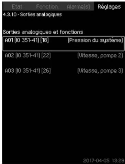 Grundfos Control MPC - Plage de réglage - 1