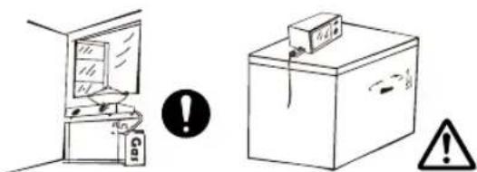 EDESA EZH-4211 - ELECTRICITY RELATED WARNINGS - 2