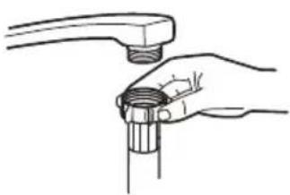 EDESA EDW-6230 WH - Conexión de agua fría - 1