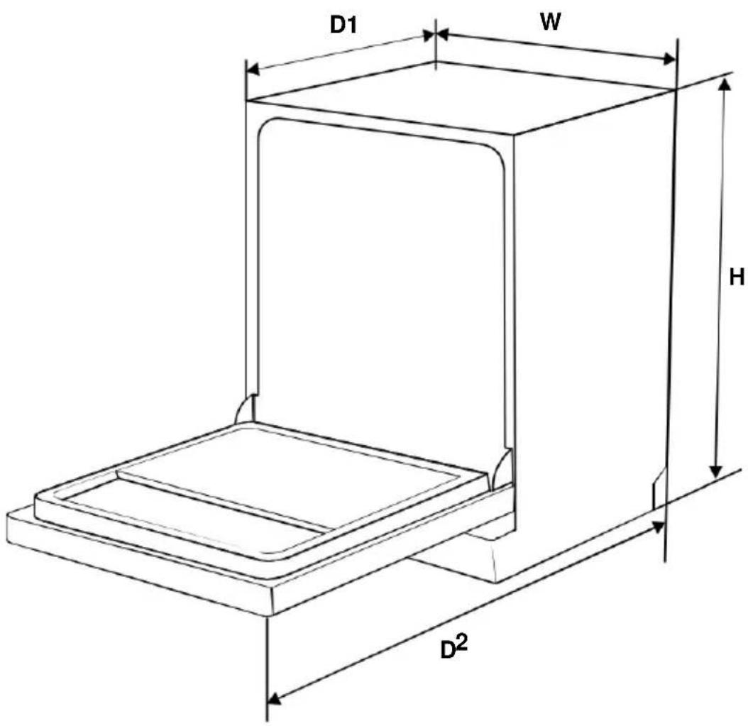 EDESA EDW-6230 WH - TECHNISCHE INFORMATIONEN - 1
