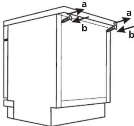 EDESA EDW-6230 WH - Type 2: Underneath existing work top - 1