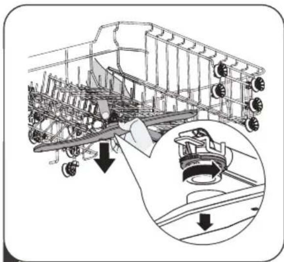 EDESA EDW-6230 WH - Spray arms - 1