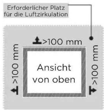 EDESA ESS-1833 NF EX - Abmessungen und Abstände - 2