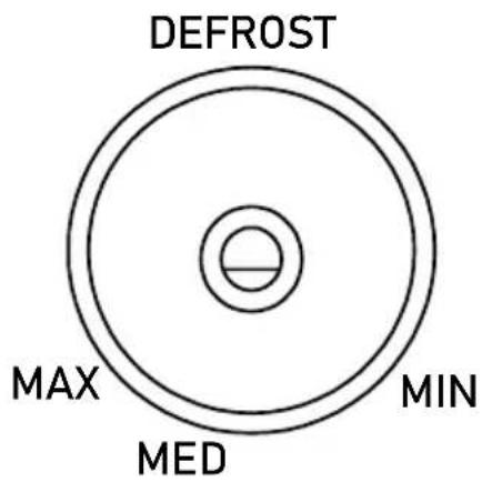 EDESA EFT-1711 WH - Control Knob - 1