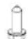 EDESA EFT-1611 WH - Parts already mounted on the door (as shipped): - 7