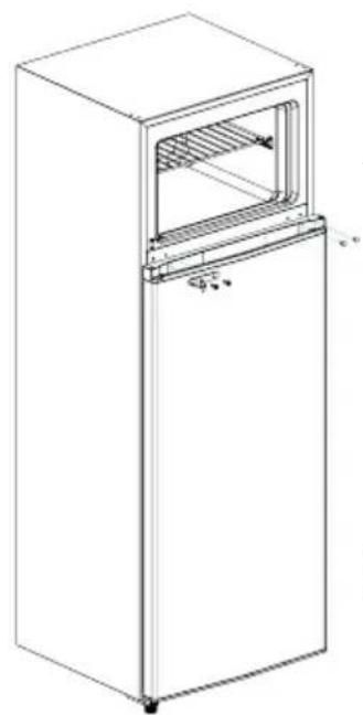 EDESA EFT-1611 WH - Pièces déjà montées sur la porte (telles que livrées) : - 10