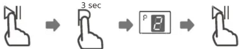 EDESA EDW-4710 X - • Comment changer de programme en cours de cycle - 1