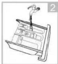 EDESA EWF-1470 X - Nettoyer le bac à détergent - 2