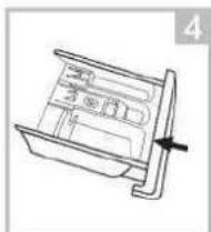 EDESA EWF-1470 X - Nettoyer le bac à détergent - 4