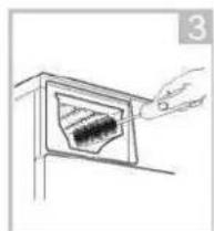 EDESA EWF-1470 X - Nettoyer le bac à détergent - 3