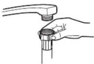 EDESA EDW-4710 WH - Conexión de agua fría - 1