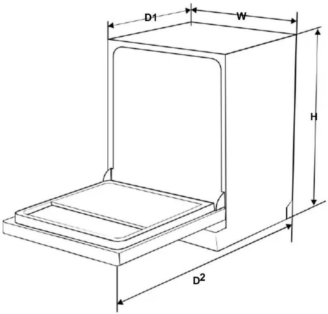 EDESA EDW-4710 WH - TECHNISCHE INFORMATIONEN - 1