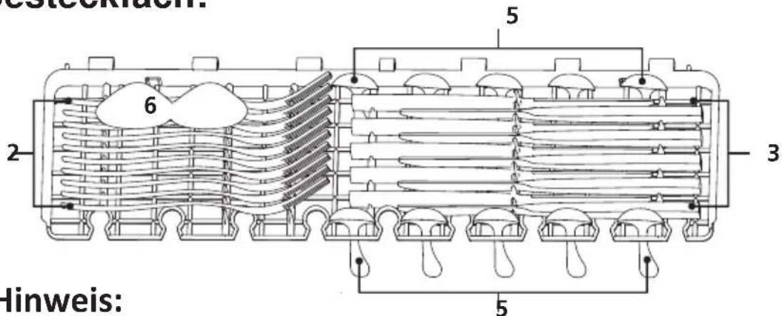 EDESA EDW-4610 X - Besteckfach: - 1