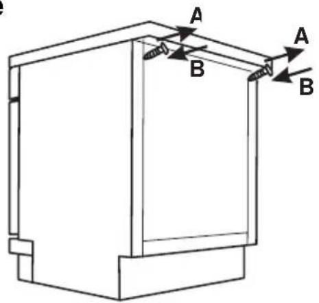 EDESA EDW-4610 X - Unter der vorhandenen Arbeitsfläche - 1