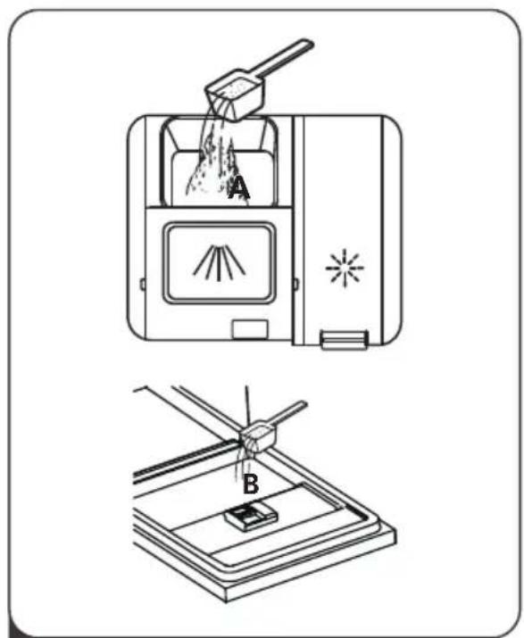EDESA EDW-4610 X - Filling The Detergent Dispenser - 2