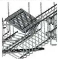 EDESA EDW-4610 X - Plegado del estante para tazas - 1