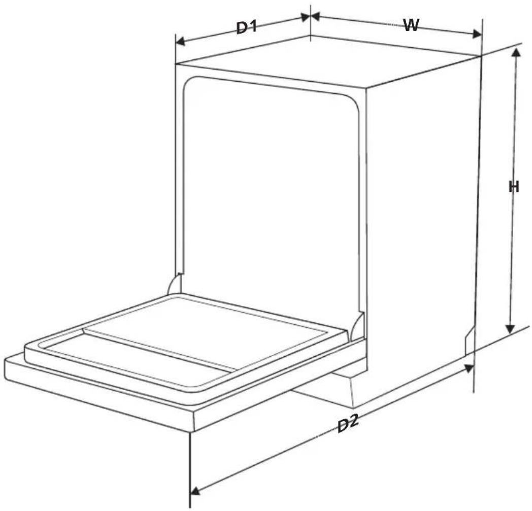 EDESA EDW-4610 WH - TECHNICAL INFORMATION - 1