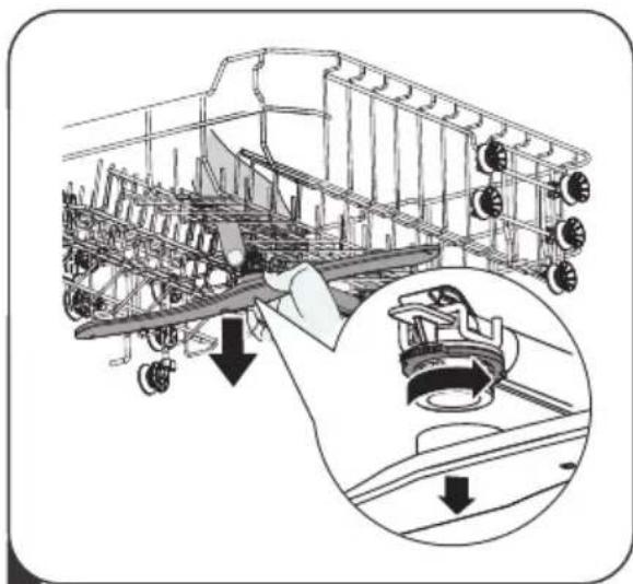 EDESA EDW-4610 WH - Spray arms - 1