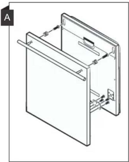 EDESA EDW-4610 WH - Modelo totalmente integrado - 1