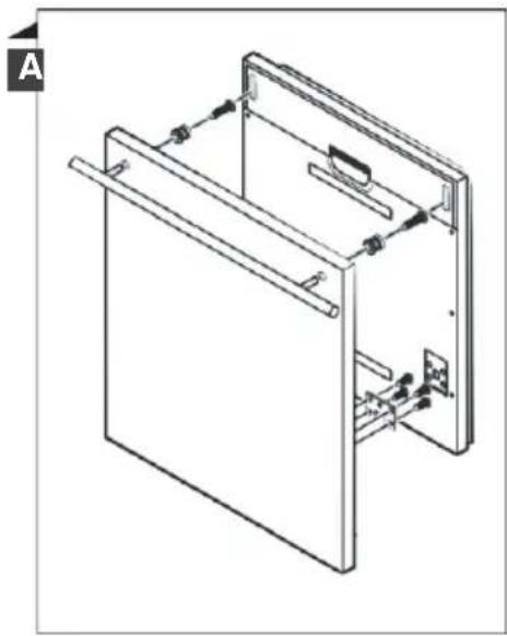 EDESA EDW-4610 WH - Voll integriertes Modell - 1