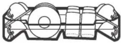 EDESA EDW-4610 WH - Loading the upper basket - 1