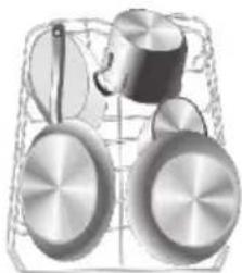 EDESA EDW-4610 WH - Cómo cargar la cesta inferior - 2
