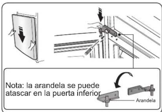 EDESA EFC-2035 NF EX - Invertir la puerta - 18
