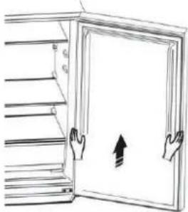 EDESA EFC-2035 NF EX - Reversing the door - 9