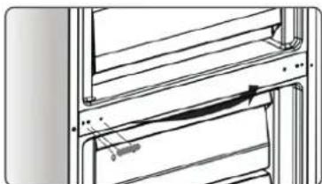 EDESA EFC-2035 NF EX - Reversing the door - 15