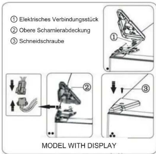 EDESA EFC-2035 NF EX - Seitenwechsel der Tür - 22