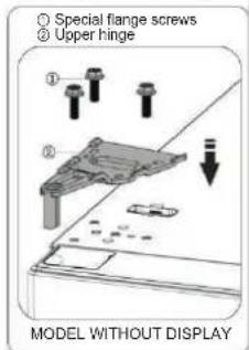 EDESA EFC-2035 NF EX - Reversing the door - 20