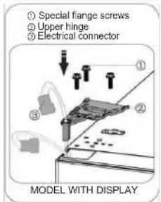 EDESA EFC-2035 NF EX - Reversing the door - 21