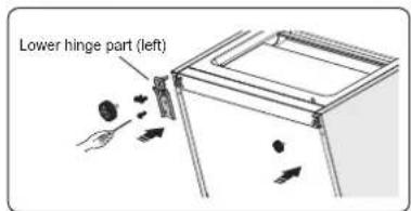 EDESA EFC-2035 NF EX - Reversing the door - 17