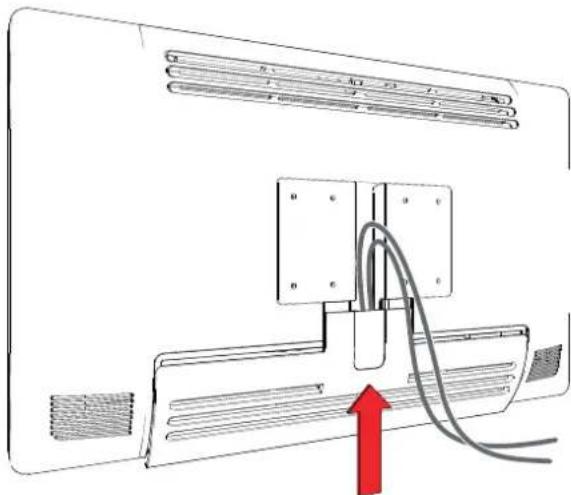 Barco MDSC-8232 M3D - Pour acheminer les câbles - 1