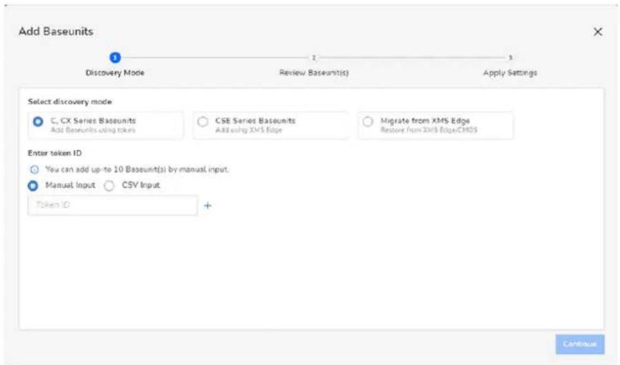 Barco XMS Cloud - Configuration de Base Units migrées dans XMS Cloud - 2