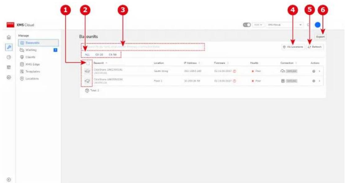 Barco XMS Cloud - Vued'ensemble - 1