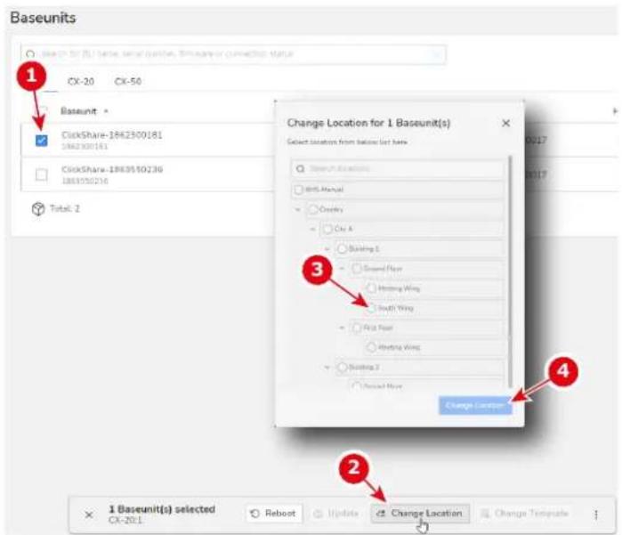Barco XMS Cloud - Comment procéder à une attribution - 1