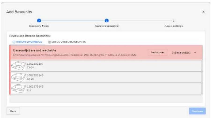 Barco XMS Cloud - Cliquez sur Continuer. - 1