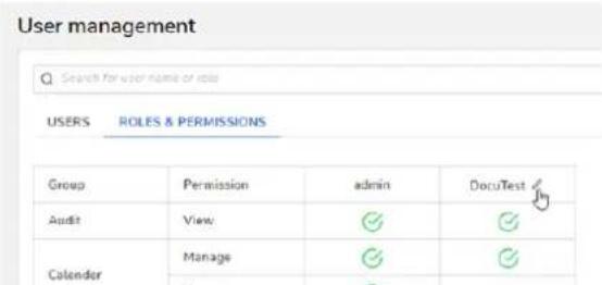 Barco XMS Cloud - Comment supprimer un role - 1