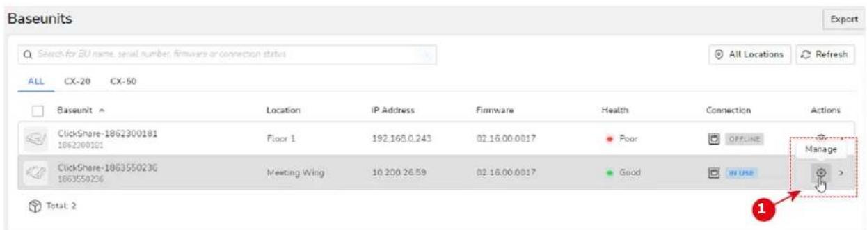 Barco XMS Cloud - Comment procéder à une modification - 1