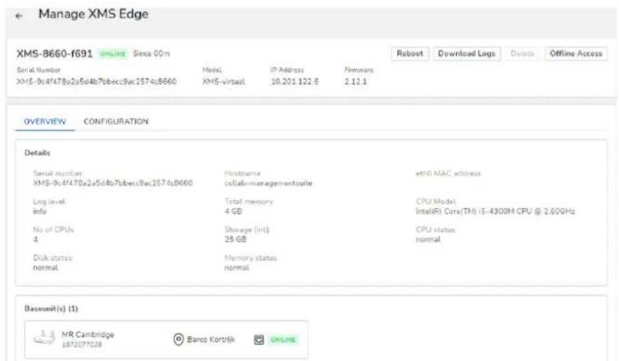 Barco XMS Cloud - Comment télécharger les journaux - 1