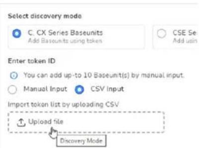 Barco XMS Cloud - Comment ajouter des Base Units des séries C et CX à l'aide d'un jeton de d - 3