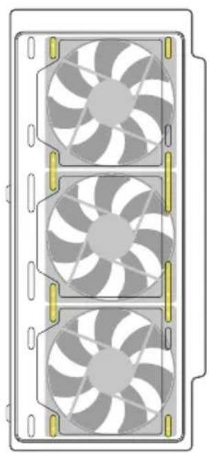 Sharkoon REBEL C80G - Installer les ventilateurs - 2