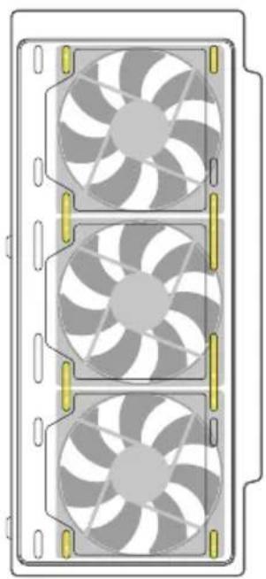 Sharkoon REBEL C80M - Installer les ventilateurs - 2