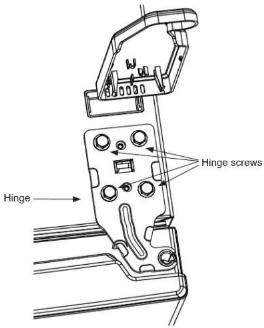 HOTPOINT HUF13LTRWW - To Remove the Freezer Door - 1