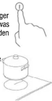 EDESA EIS-3220 B - Verwendung Ihres Induktionskochfelds Einen Kochvorgang beginnen - 1